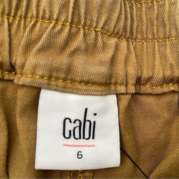 NWT Cabi Discovery Trouser Color Cumin Size 6 - Picture 5 of 11